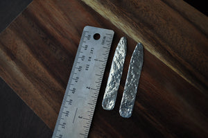 Sterling Silver Collar Stays