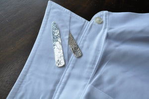 Sterling Silver Collar Stays