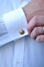 Load image into Gallery viewer, Sand Dollar Cuff Links
