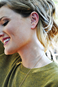 Tiny Dash Earrings