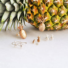 Load image into Gallery viewer, Tiny Pineapple Studs
