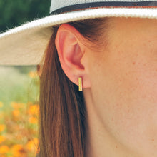 Load image into Gallery viewer, Short Bar Stud Earrings
