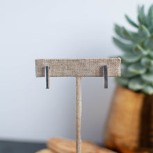 Load image into Gallery viewer, Short Bar Stud Earrings
