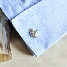 Load image into Gallery viewer, Skull Cuff Links
