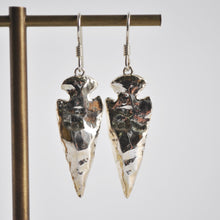 Load image into Gallery viewer, Large Arrowhead Earrings
