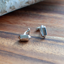 Load image into Gallery viewer, Double Terminated Point Cuff Links
