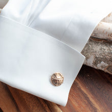 Load image into Gallery viewer, Sand Dollar Cuff Links
