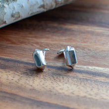 Load image into Gallery viewer, Double Terminated Point Cuff Links
