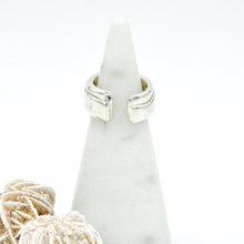Load image into Gallery viewer, Folded Silver Ring - Size 6
