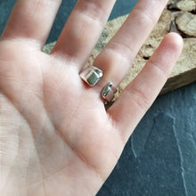 Load image into Gallery viewer, Folded Silver Ring - Size 6
