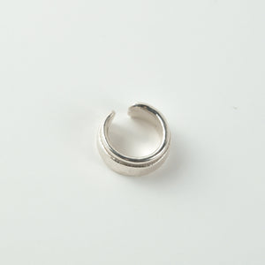 Folded Silver Ring - Size 6