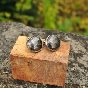 Pyrite Cuff Links