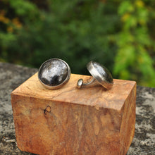 Load image into Gallery viewer, Pyrite Cuff Links
