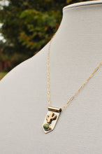 Load image into Gallery viewer, Saguaro Cactus Banner Necklace with Morning Star Turquoise I
