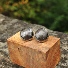 Load image into Gallery viewer, Pyrite Cuff Links
