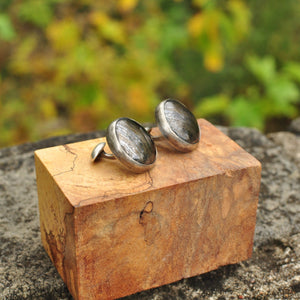 Pyrite Cuff Links