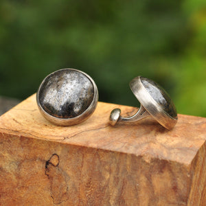 Pyrite Cuff Links