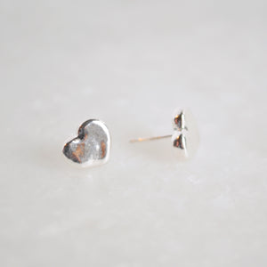 Heart Stud Earrings