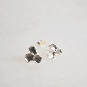 Honeycomb Stud earrings