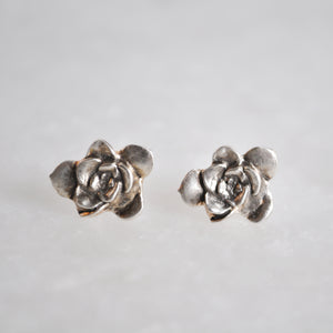 succulent stud earrings Succulent Studs – Valerie Morgan Designs